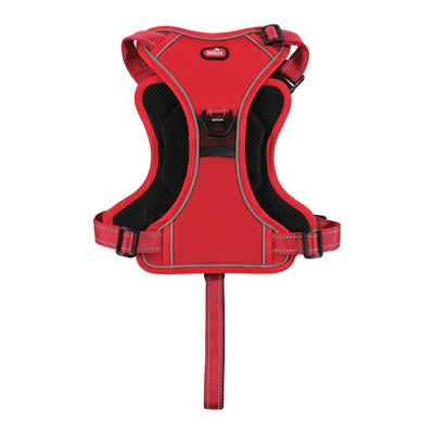 Zolux Easyride Geschirr rot Seitenansicht – ergonomische Passform für Hunde