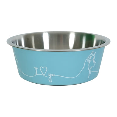 Zolux Liebe Futternapf Hund Blau