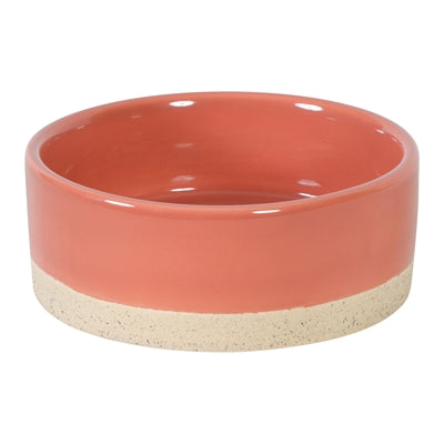 Zolux Olaria Keramik Fressnapf Terracota von oben – robuster Keramiknapf für Haustiere