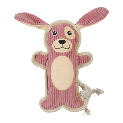 Zolux Buddy Dog Kuscheltier pink – plüsches Hundespielzeug zum Kuscheln