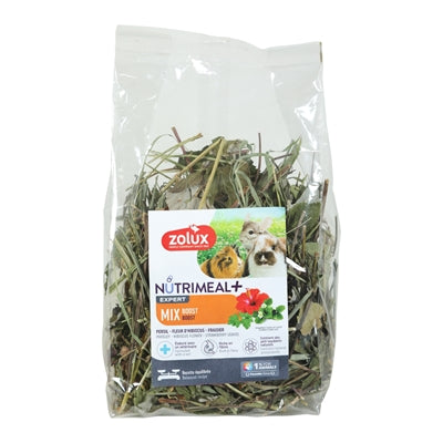 Zolux Mahlzeitenmix Boost – Energiereicher Futtermix für aktive Nagetiere und Kaninchen