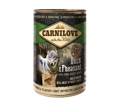 Carnilove Hundedose Nassfutter mit Ente und Fasan getreidefreie Rezeptur