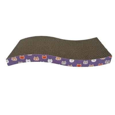 Easypets Katzenkratzer Welle Lila