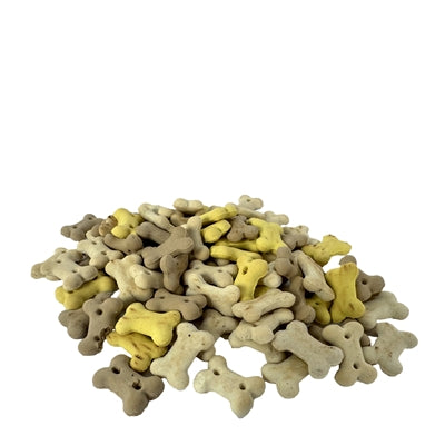 Dog Treatz Mikroknochen Hundekekse – Verpackung mit Zutaten