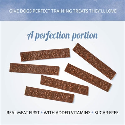 Antos Rindfleisch Jerky-Streifen – Nahaufnahme der Dörrfleisch-Hundesnacks