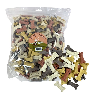 Dog Treatz Kupplungen 4-Mix Hundesnack – vierfache Geschmacksvielfalt