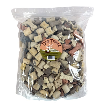 Dog Treatz Super Turbo Mix – verschiedene Formen und Geschmacksrichtungen