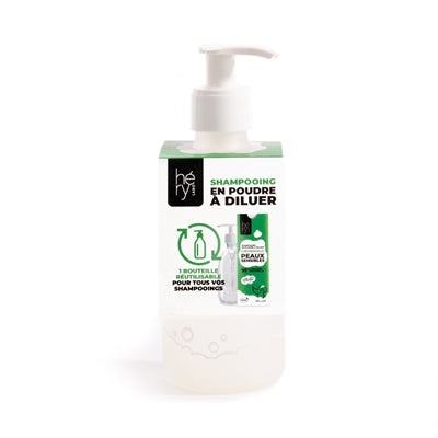 Hery Mischflasche für Shampoo Detailansicht – praktischer Dosierspender für Hundeshampoo