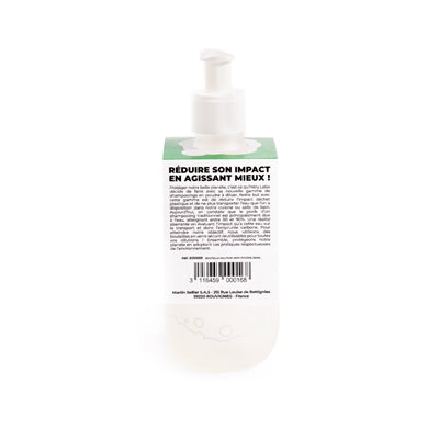 Hery Shampoo-Mischflasche Nahaufnahme – einfache Dosierung für die Hundepflege