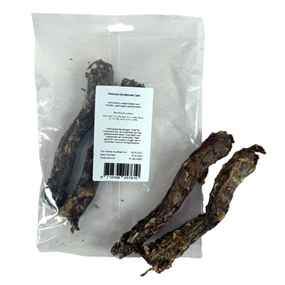Petsnack Entenhals – getrockneter Kausnack für Hunde, Frontansicht