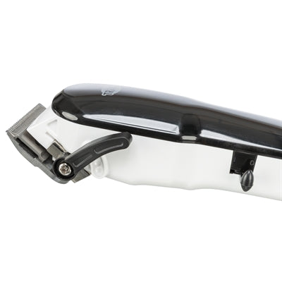 Trixie Clipper TR1200 – Detailansicht Schneidkopf und Kammaufsätze