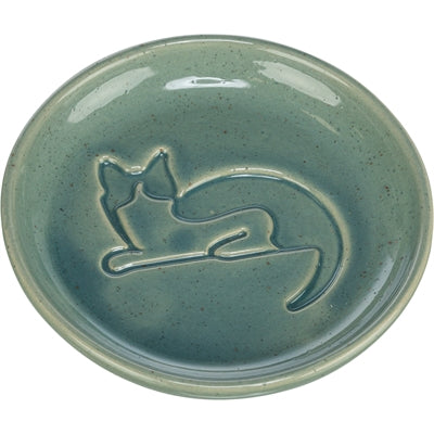 Trixie Katzenfressnapf Keramik blau – eleganter Futternapf für Katzen
