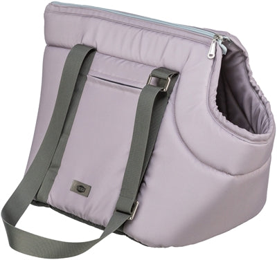Trixie Victoria Hundetragetasche Rosa Seitenansicht mit Tragegurt