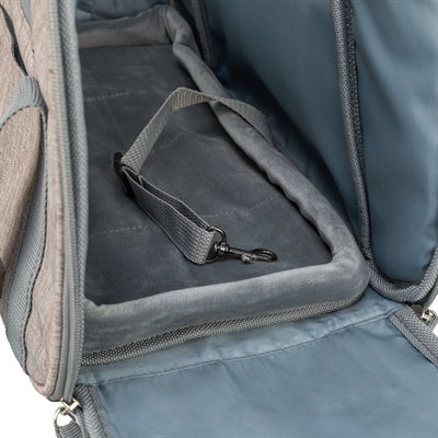 Trixie Hundetasche Madison Sand Innenansicht gepolstert