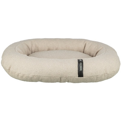 Trixie Hundekorb Citystyle Vital oval creme – orthopädischer Schlafplatz für Hunde