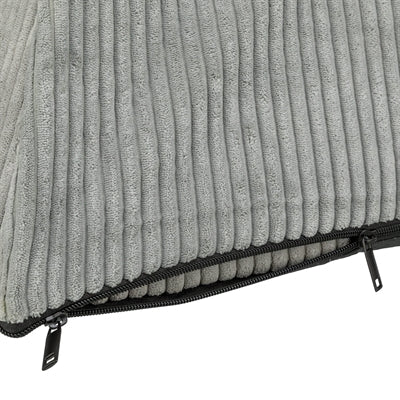 Trixie Hundezelt Jonna Vital – Detailansicht gerippter Stoff in Hellgrau