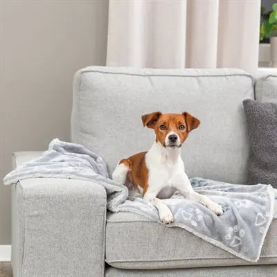 Trixie Hundedecke Jimmy Soft Hellgrau