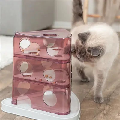 Trixie Katze Aktivität Käseturm Kunststoff