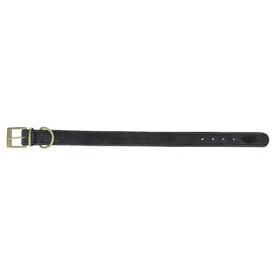 Trixie Halsband Hund Reines Leder Schwarz