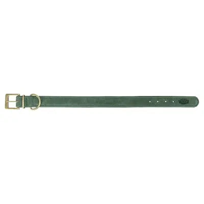Trixie Hundehalsband Reines Leder Salbeigrün