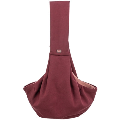 Trixie Hundetasche Bauchtrager Soft Bordeaux / Rosa