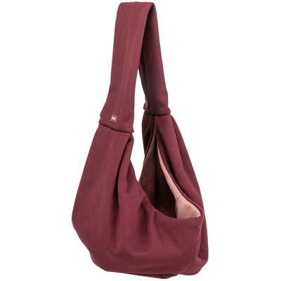 Trixie Hundetasche Bauchtrager Soft Bordeaux / Rosa
