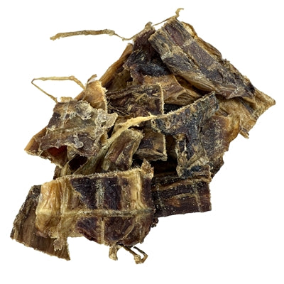 Petsnack Flache Kleine Stücke getrockneter Hundesnack, Detailansicht