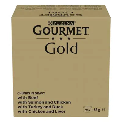 Gourmet Goldklumpen In Bratensosse Rind / Lachs / Truthahn / Huhn