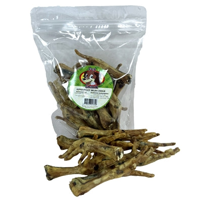 Petsnack Hähnchenschenkel geräuchert braun – getrockneter Kausnack für Hunde, Produktansicht