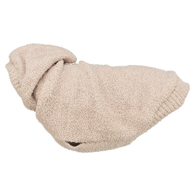 Trixie Hundepullover Carson Hoodie sand – Bauchpartie Detail
