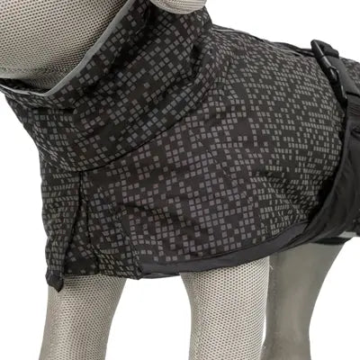 Trixie Hundemantel Limoux Reflect Schwarz/Grau