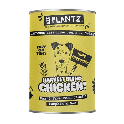 Henart Plantz vegane Hähnchenstücke in Gelee Hundefutter pflanzlich