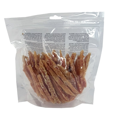 Hundesnack Hühnerstreifen I Am – Nahaufnahme Snackstücke