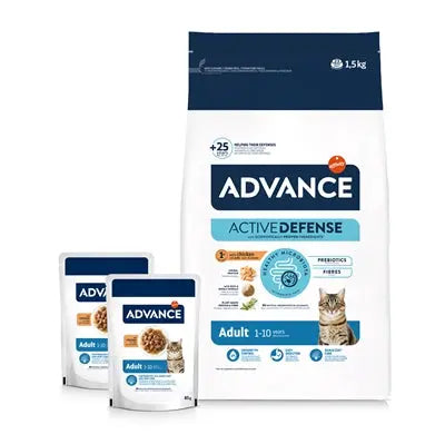 Advance Katze Erwachsen Huhn / Reis + 2 Beutel Huhn