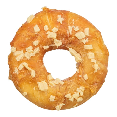 Hunde-Kausnack Trixie Denta Fun Ring Hähnchen Käse Nahaufnahme