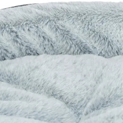 Trixie Vital Hundekorb Lino Soft Oval Grau / Hellgrau