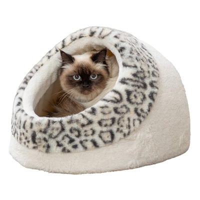 Katzenkorb Iglu Trixie Leo creme – herausnehmbares Innenkissen