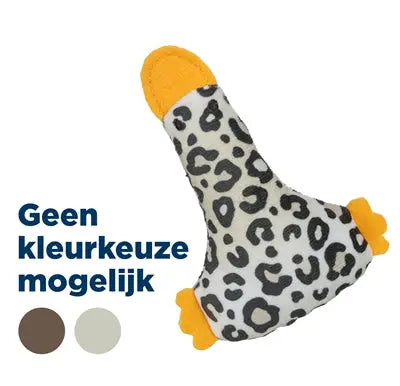 Trixie Ente Plüsch Panther Print Mit Katzenminze Sortiert