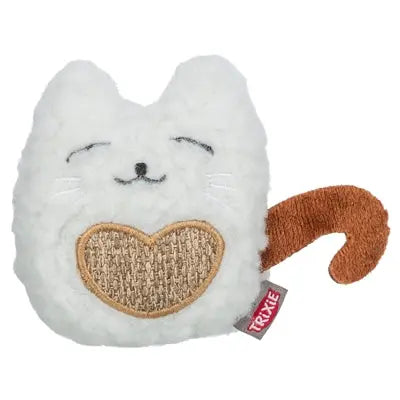 Trixie Katzenstoff / Plüsch Mit Katzenminze Weiss / Beige