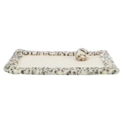 Katzen-Kratzmatte Trixie Leo im Panther-Design – Seitenansicht