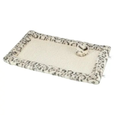 Trixie Leo Panther Print Kratzmatte Creme