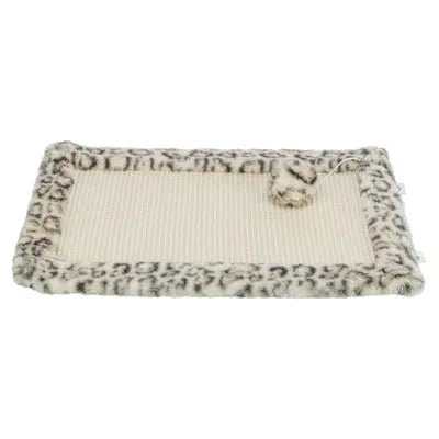 Trixie Leo Panther Print Kratzmatte Creme