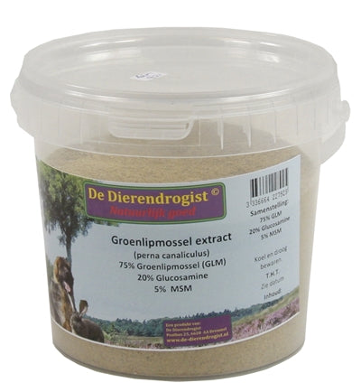 Dierendrogist GLM MSM Glucosamin Hunde-Nahrungsergänzung Gelenke