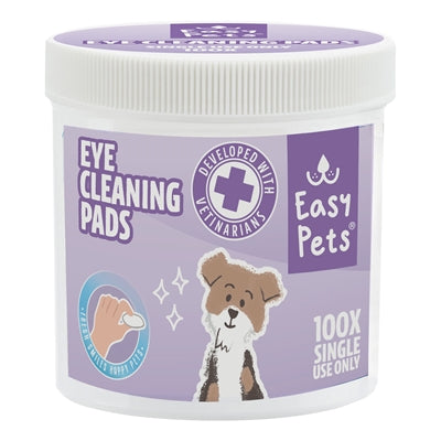 Easypets Augenreinigungspads für Hunde sanfte Augenpflege Pflegeprodukt