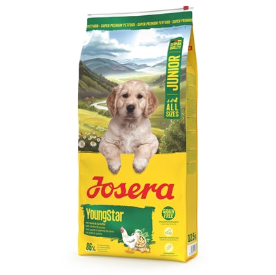 Josera Youngstar Junior Hundefutter für Welpen aller Rassen Detailansicht