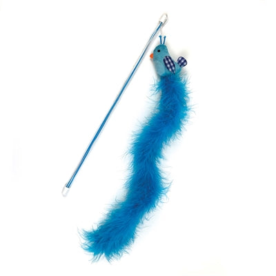 Happy Pet Gestromt Katze Igel Vogel Blau