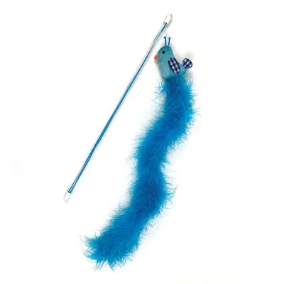 Happy Pet Gestromt Katze Igel Vogel Blau