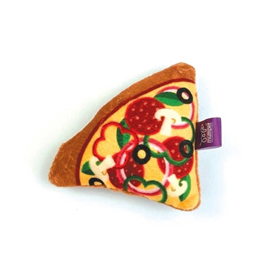 Happy Pet Katzenspielzeug Fast Food sortiert – Pizza und Burger mit Katzenminze