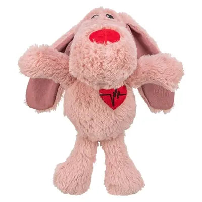 Trixie Hund Herz Plüsch Rosa
