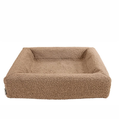 Bia Bed Premium Bezug Teddy in Beige Gesamtansicht von oben